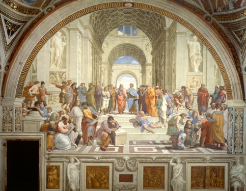 La Escuela de Atenas, Rafael