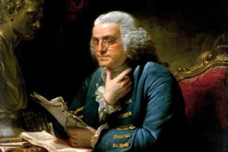 Benjamin Franklin, político e inventor