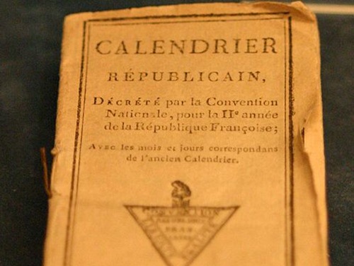 Calendario Republicano francés
