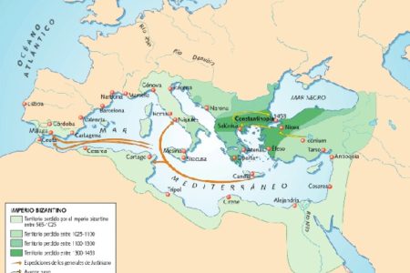 La expansión del Imperio Bizantino bajo Justiniano