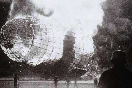 La tragedia del zeppelin Hindenburg